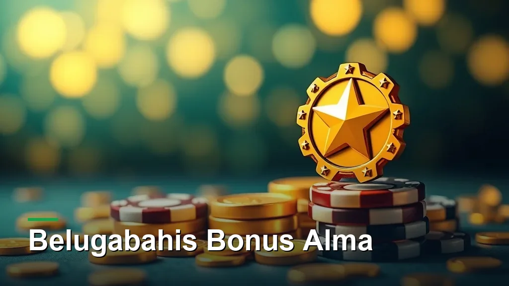 Belugabahis bonus alma: yıldız ödül rozeti ve casino çipleri