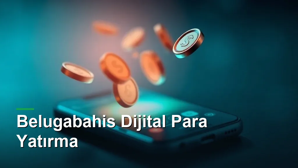 Belugabahis dijital para yatırma: telefonda cüzdan uygulaması